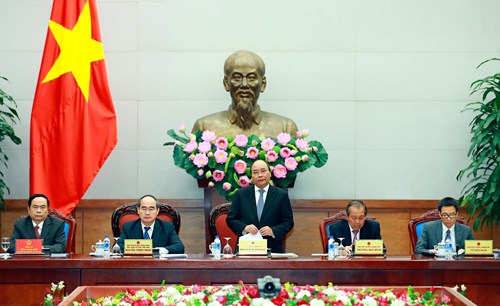 Hội nghị liên tịch giữa Chính phủ và Ủy ban Trung ương MTTQ Việt Nam