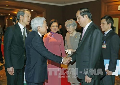 Nhà vua Nhật Bản Akihito và Hoàng hậu kết thúc tốt đẹp chuyến thăm cấp Nhà nước tới Việt Nam