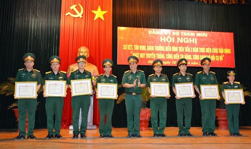 bo tham muu tong cuc ky thuat ton vinh khen thuong cac dien hinh tien tien