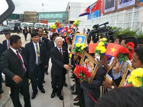 Báo Campuchia viết về chuyến thăm cấp Nhà nước của Tổng Bí thư Nguyễn Phú Trọng