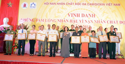 Vinh danh những tấm lòng nhân hậu vì nạn nhân chất độc da cam