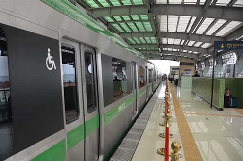 Dự án Đường sắt Cát Linh - Hà Đông sẽ chạy thử vào tháng 9-2018.