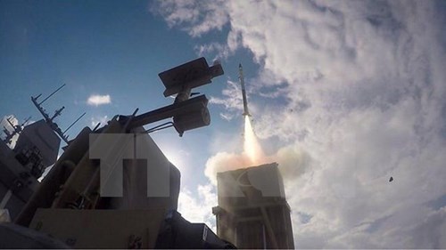 Hệ thống phòng thủ tên lửa Iron Dome ngày 27-11. Ảnh: TTXVN,