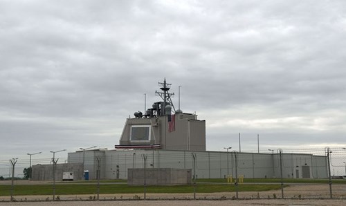 Radar thuộc hệ thống phòng thủ tên lửa Aegis Ashore. Nguồn: Getty.