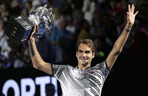 Roger Federer hiện đang là đương kim vô địch Australian Open 2017. Ảnh: Reuters.