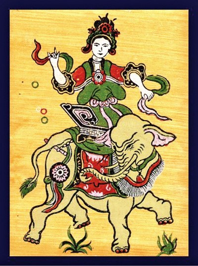 Tranh Tết Hàng Trống: "Bà Triệu".