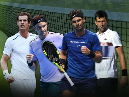 Trong nhóm Big Four thì Andy Murray là người sẽ vắng mặt tại Australian Open 2018. Ảnh Reuters.
