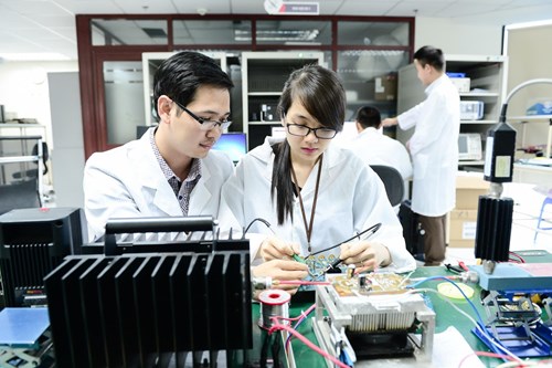 Viettel luôn coi trọng xây dựng môi trường làm việc thân thiện.