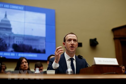 Giám đốc điều hành (CEO) mạng xã hội Facebook Mark Zuckerberg.