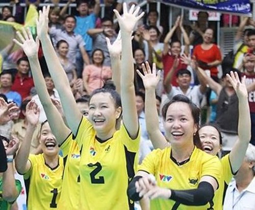 VTV Bình Điền Long An lên ngôi vô địch bằng sức mạnh tập thể.