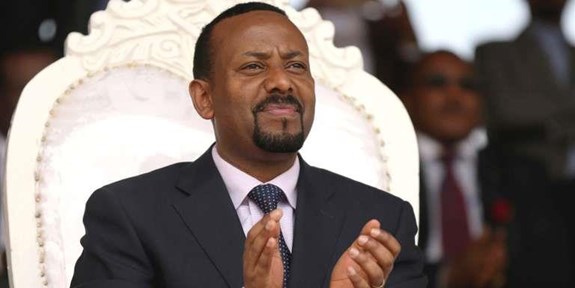 Thủ tướng Ethiopia Abiy Ahmed. Ảnh: AP.