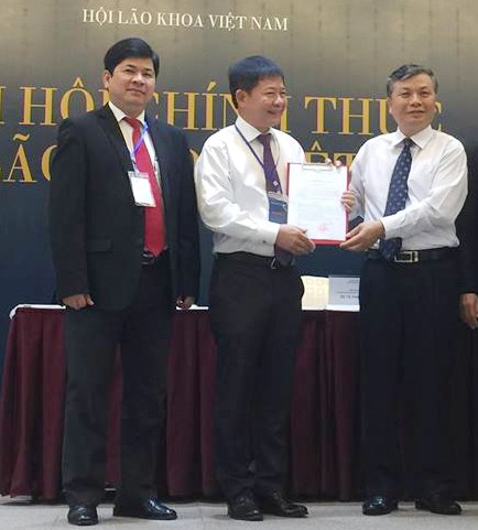 Ban chấp hành Hội Lão khoa Việt Nam ra mắt.
