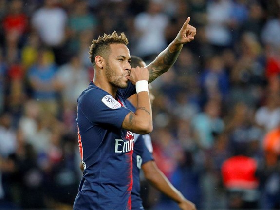 Neymar tỏa sáng giúp PSG giành trọn 3 điểm. Ảnh: twitter.com/PSG