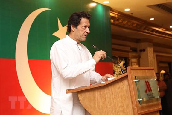 Tân Thủ tướng Pakistan Imran Khan. Ảnh: TTXVN
