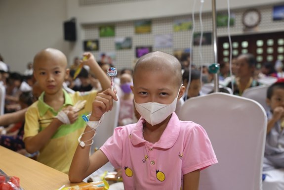 Đón Tết Trung thu tại Viện Huyết học-Truyền máu Trung ương.