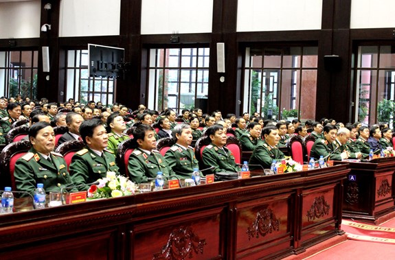 Các đại biểu dự lễ kỷ niệm.