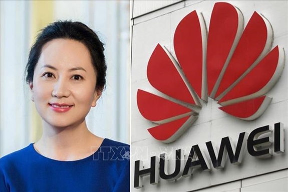 Giám đốc tài chính của tập đoàn viễn thông Huawei. Ảnh: TTXVN