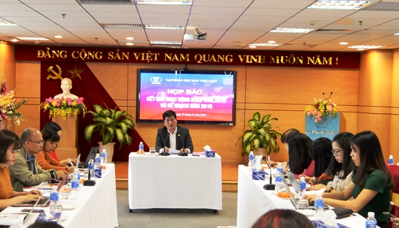Quang cảnh họp báo. Ảnh: NGUYỄN THANH.