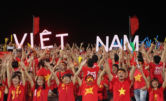 CĐV trong năm 2018 đã dồn nhiều tâm huyết cho thầy trò Park Hang-seo và nay chuẩn bị cổ vũ cho đội tuyển Việt Nam ở Asian Cup 2019.