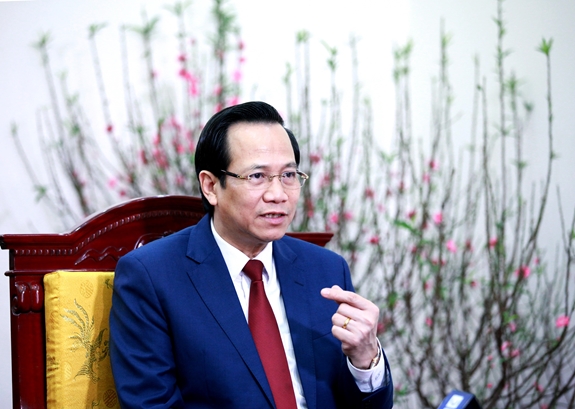 Bộ trưởng Đào Ngọc Dung.