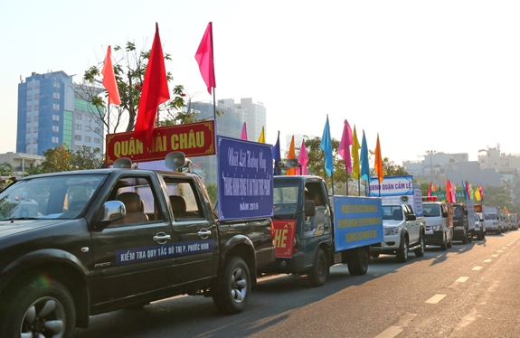 Đà Nẵng ra quân phát động “Tháng hành động vì an toàn thực phẩm”.
