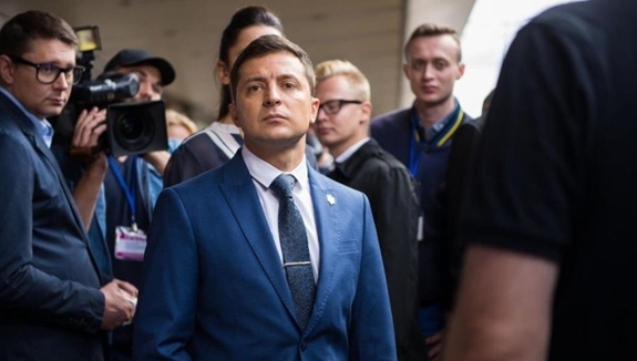 Tổng thống đắc cử Ukraine Zelensky Ảnh: Intellinews.com.