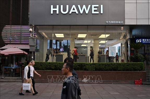 Một cửa hàng của Huawei tại Thượng Hải, Trung Quốc, ngày 10-5-2019. Ảnh: TTXVN.