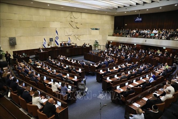 Toàn cảnh phiên họp Quốc hội Israel tại Jerusalem ngày 30-4-2019. Ảnh: TTXVN