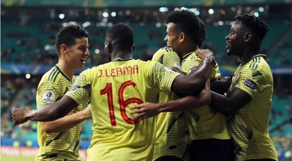 Colombia dễ dàng có chiến thắng trước Paraguay. Ảnh: foxsports.