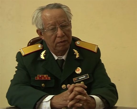 Cựu chiến binh Lâm Văn Bảng.
