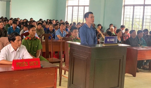 Bị cáo Rah Lan Hip tại phiên tòa.