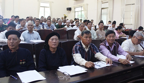 Các đại biểu dự lớp bồi dưỡng.
