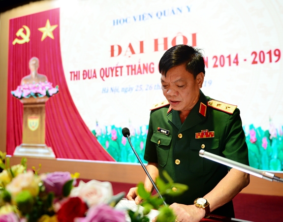 Đại hội Thi đua Quyết thắng Học viện Quân y giai đoạn 2014-2019