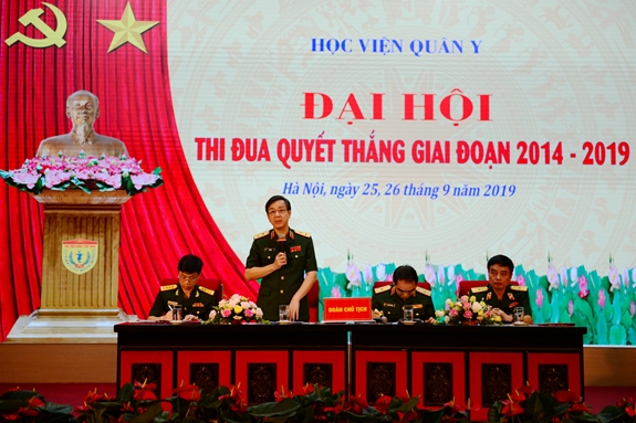 Đại hội Thi đua Quyết thắng Học viện Quân y giai đoạn 2014-2019