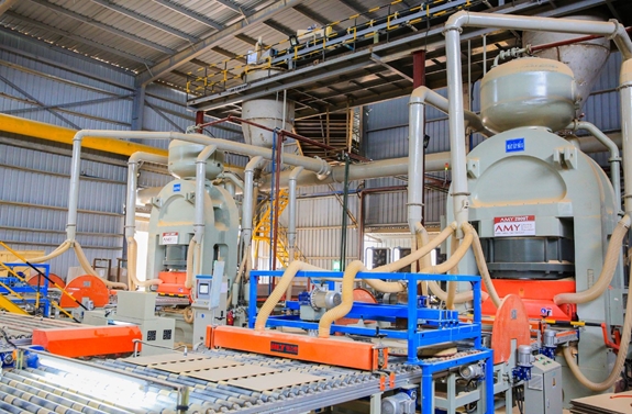 Sản xuất gạch ốp lát Việt Nam đứng đầu các nước ASEAN