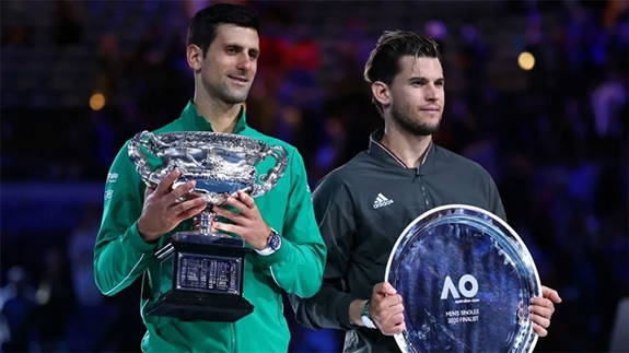 Novak Djokovic lần thứ 8 vô địch Australian Open. Ảnh: Foxsportsasia.com