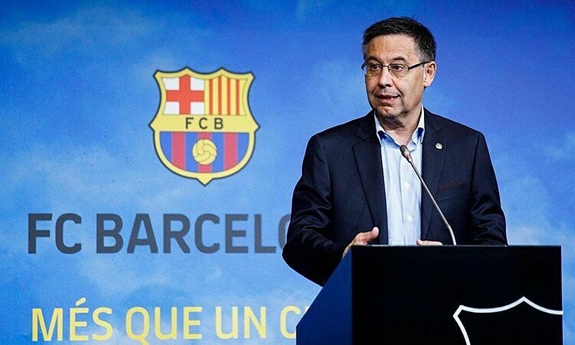 Chủ tịch Bartomeu của Barca. Ảnh: FCB.