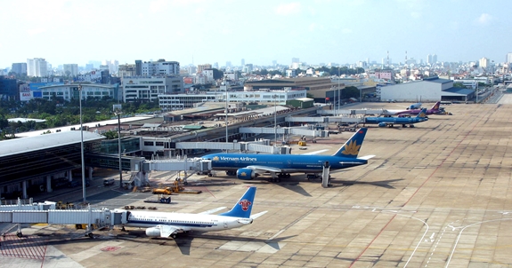 Sân bay quốc tế Tân Sơn Nhất ngày nay.
