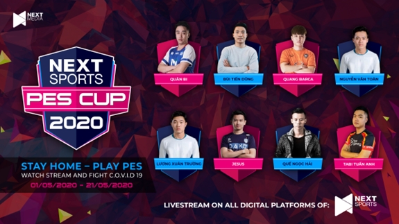 Next Sports PES Cup 2020 mang đến nhiều trải nghiệm hấp dẫn. Ảnh: Next Media.