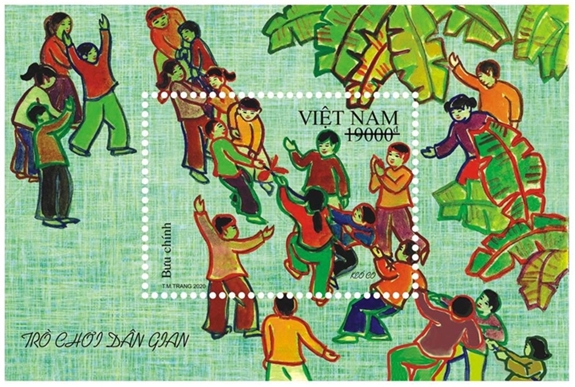 Mẫu blốc với thiết kế trò chơi kéo co.