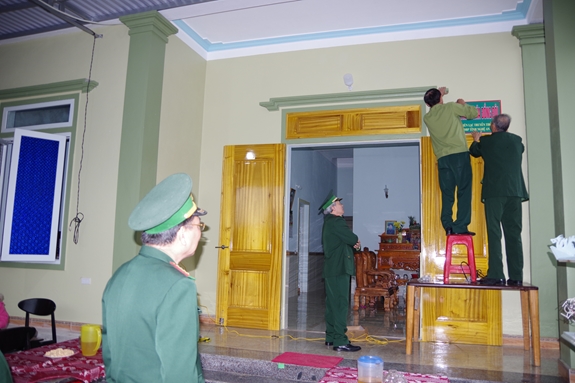 Ban liên lạc truyền thống BĐBP Nghệ An tổ chức khánh thành nhà "Nghĩa tình đồng đội".