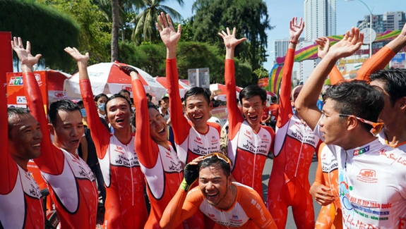 Tinh thần của đội đua VUS TP Hồ Chí Minh đang lên rất cao.