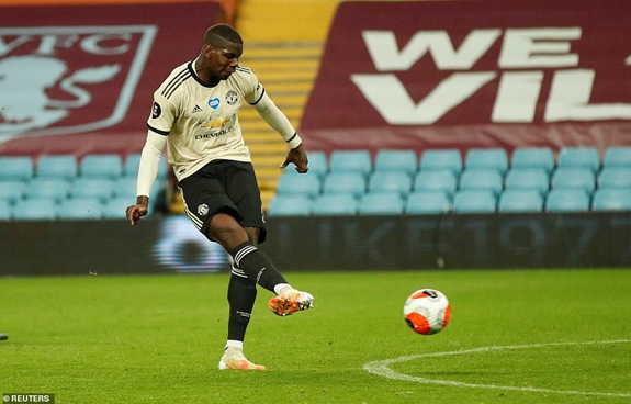 Pogba ấn định tỷ số 3-0. Ảnh: Reuters