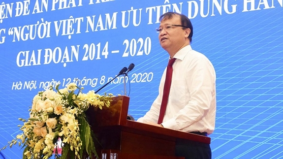 Thứ trưởng Bộ Công Thương Đỗ Thắng Hải phát biểu tại hội nghị.