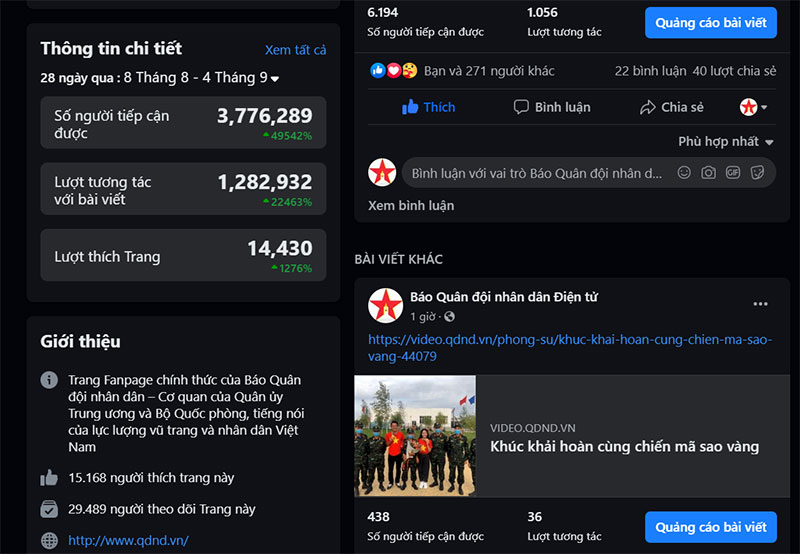 Hơn 4,5 triệu lượt người tiếp cận và xem Army Games 2020 trên nền tảng công nghệ số của Báo QĐND

