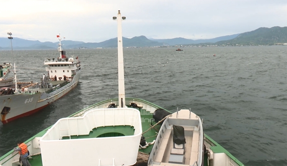 Tàu Kiểm ngư KN490 xuất phát đi tìm tàu BĐ 96388 TS.