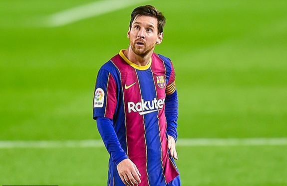 L.Messi là cầu thủ hưởng lương cao nhất Barca.Ảnh: Daily Mail.