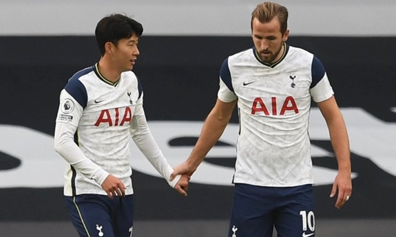 Thật khó nếu chỉ tăng lương cho Son Heung-min mà quên Harry Kane.Ảnh: GOAL.
