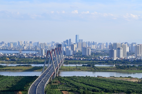 Một góc đô thị Hà Nội. Ảnh: TUẤN HUY .