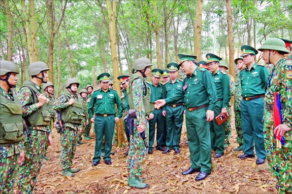 Người chỉ huy tiên phong trên dải biên cương "kiểu mẫu"